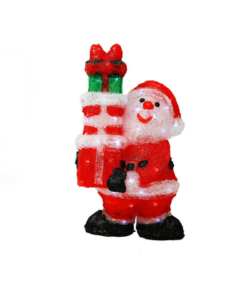 Santa Regalos Led 60Led 26X18X41,5Cm