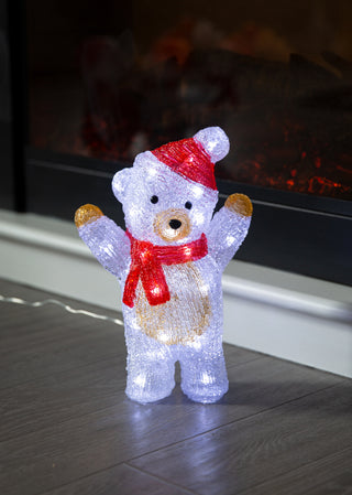 Oso Polar Led 30Led 19X11,5X30Cm 33