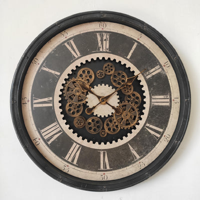 RELOJ DE PARED 78x19,7x80cm Elemental Dis.A3 - multicolor