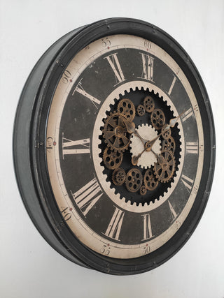 RELOJ DE PARED 78x19,7x80cm Elemental Dis.A3
