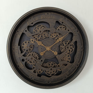 RELOJ DE PARED  77,8x23x77,8cm Elemental Dis.3B