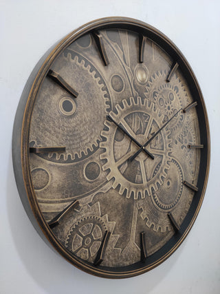 RELOJ DE PARED  77,8x23x77,8cm Elemental Dis.10F