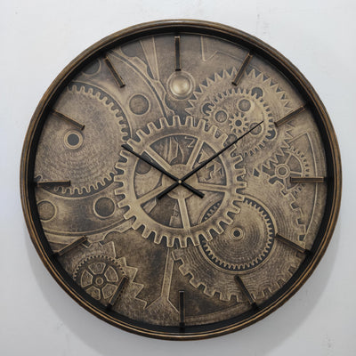 RELOJ DE PARED  77,8x23x77,8cm Elemental Dis.10F - multicolor