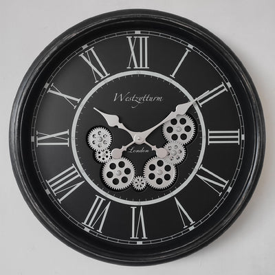 RELOJ DE PARED  59,5x34,2x59,8cm Elemental Dis.1A - multicolor