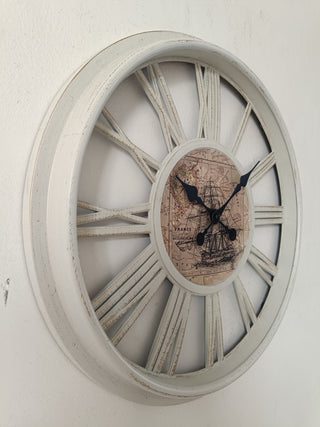RELOJ DE PARED  52,5x23,2x54,8cm Elemental Dis.1G