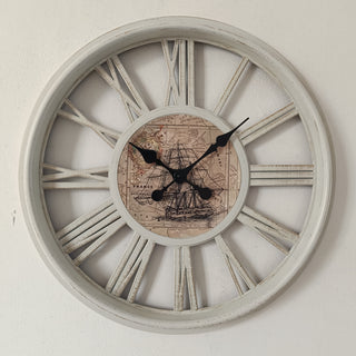 RELOJ DE PARED  52,5x23,2x54,8cm Elemental Dis.1G