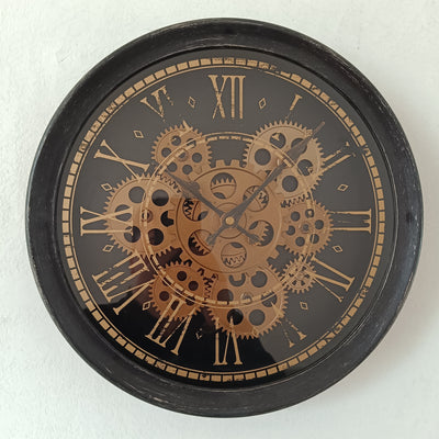 RELOJ DE PARED  46,3x37,7x39,6cm Elemental Dis.1A - multicolor