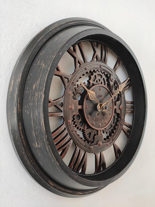 RELOJ DE PARED  50x32,4x33,2cm Elemental Dis.10A