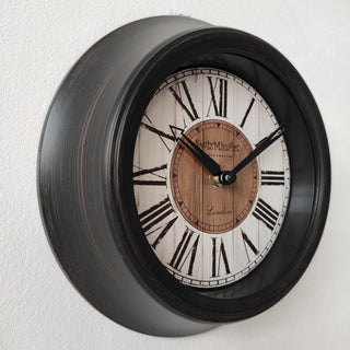 RELOJ DE PARED  38,5x25x49,8cm Elemental Dis.1D