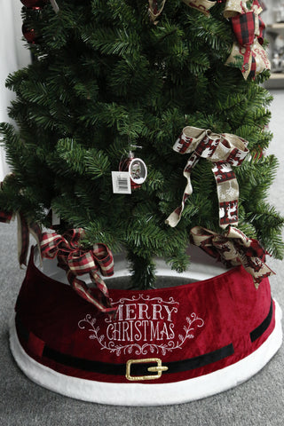 Cubrepie Arbol Merry Christmas 60X77X26Cm 39
