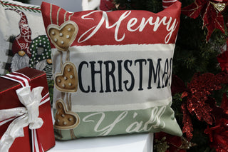 Funda Cojin Christmas Corazones 45X45Cm 3A