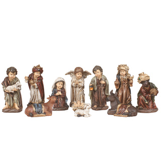 Nacimiento Niños Tierra 11Pzas 15Cm