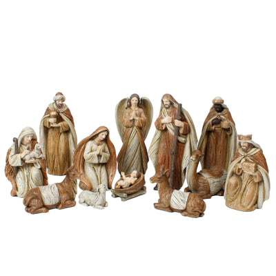 Nacimiento Rust 12Pzas 30Cm Ylh023A - multicolor