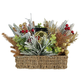 Arreglo Flores Candel. 17R 38Cm