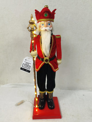 Cascanueces Luz Rojo 56Cm