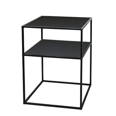 Mesa Lateral Arm. Mod. 37,5X37,5X50,5Cm - negro