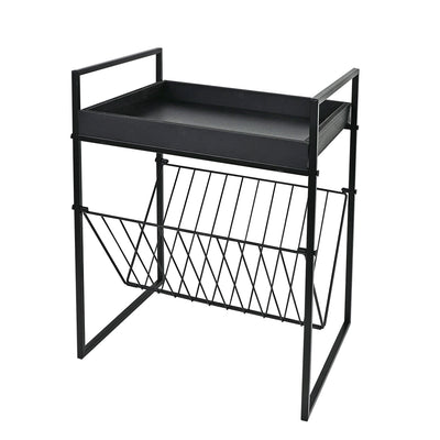 Mesa Lateral Arm. Mod. 36X29X47 Cm - negro