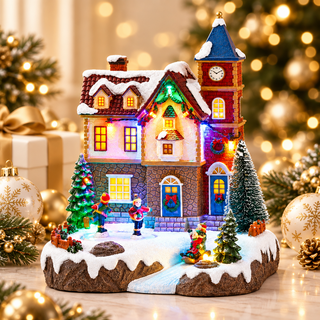 Villa Navideña "Mansión Del  Tiempo Navideño"