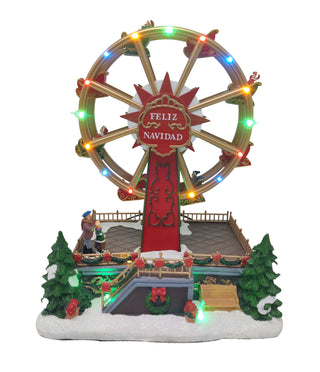 Rueda Parque C/Luz Y Musica Df66478 25X17X29Cm