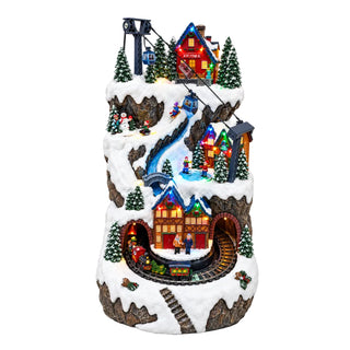 Villa Navideña " Montaña de Nieve "