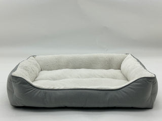 Cama Mascota Dsn Max Talla L Gris Claro