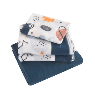 Sábanas Polar Estampada Espacial 1,5 plazas Multicolor