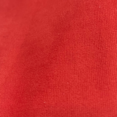 Tela para tapicería Felpa Lisa Rojo.40 Color Rojo - rojo