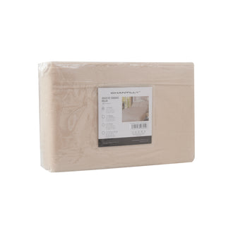 Juego de Sábanas Polar Térmico Chantilly 1.5 Plazas Beige