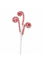 Adorno Bastón de Caramelo Navideño 58 cm