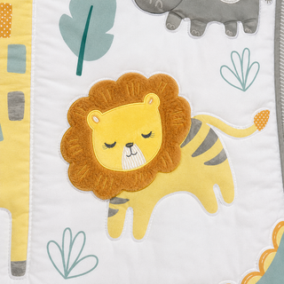 Set Cubrecama Cuna + Cojin Animales