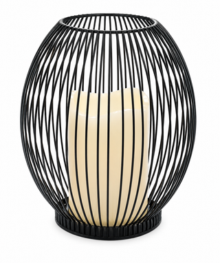 Candelabro C/Vela Led 16,5X16,5X18Cm