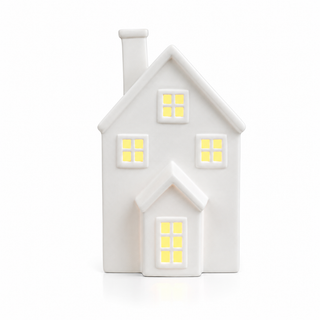 Casa Ceramica Led 12X9,5X19,8Cm