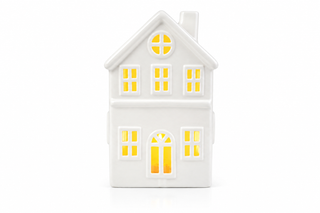 Casa Ceramica Led 10,6X7,3X16,9Cm