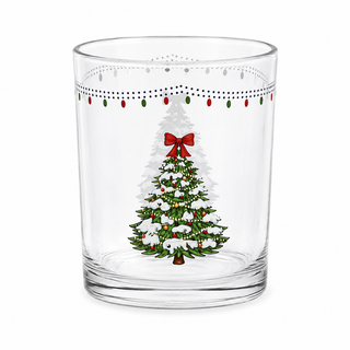 Vaso Navideño Árbol de Navidad 8,8 cm
