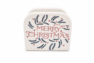 Porta Servilleta Merry Christmas 10,5X5X9Cm