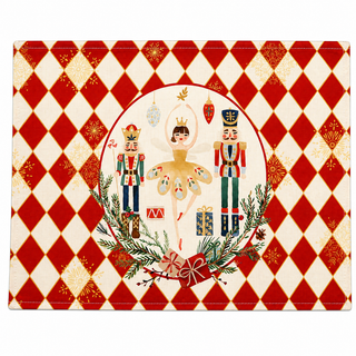 Set 4 Individuales Cascanueces 45X33Cm