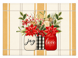 Set 4 Individuales Joy Love 45X33Cm