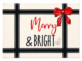 Set 4 Individuales Lazo Lineas Bright 45X33Cm