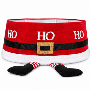 Cubrepie Arbol Ho Ho Ho 60X77X26Cm
