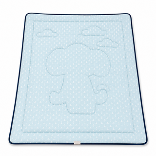 Set Cubrecama Cuna + Cojin Elefante