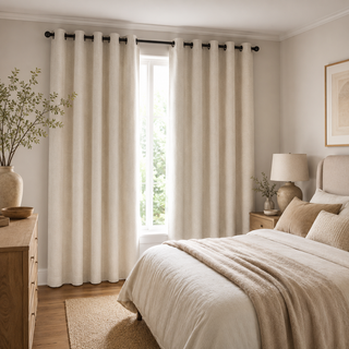 Set Blackout Super Soft 2 Paños + 2 Velos 140X220 - Crudo