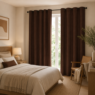 Set Cortinas Multitono 140X220 - Cafè