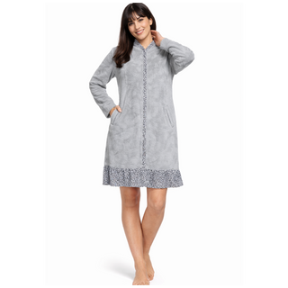 Bata Fleece Animal Print L Gris