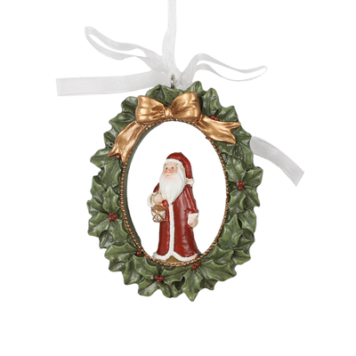 Adorno Arbol Corona Santa 7X1X9Cm 09