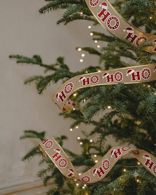 Cinta Deco Ho Ho Ho 6,3X914Cm