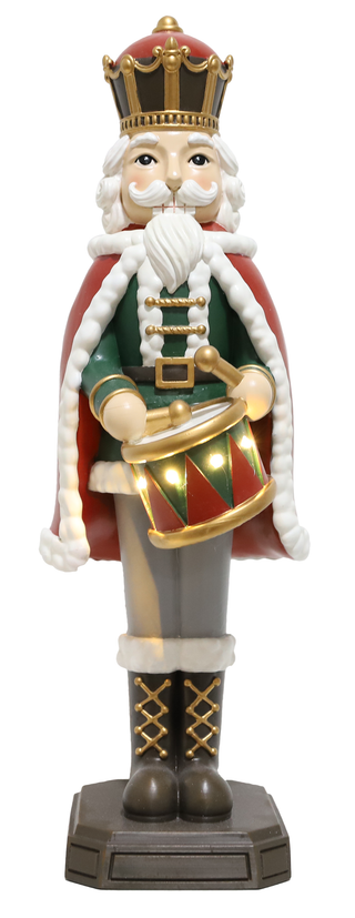 Cascanueces Navideño Tambor Decorativo 60 cm