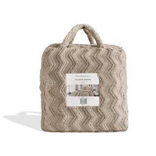 Plumón Sherpa Extra Cálido Chantilly King Beige