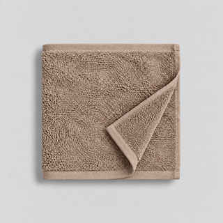 Toalla de Mano Bamboo + Algodón 600 GSM 50x90 cm Beige Liso