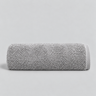 Toallón Extra Bamboo + Algodón 600 GSM 90x160 cm Gris perla Liso