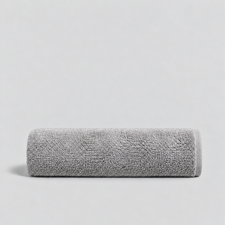 Toalla Bamboo + Algodón 600 GSM 70x140 cm Gris perla Liso